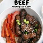 mongolian beef pin
