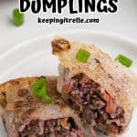 rice paper dumpling pin