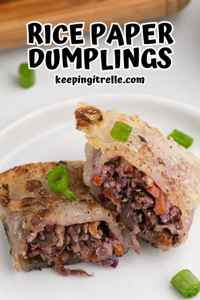 rice paper dumpling pin